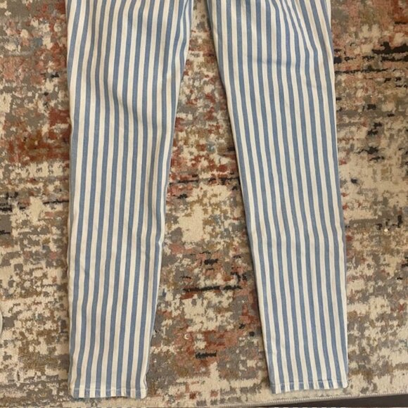 Universal Thread High Waist Striped Skinny Jeans 00/24R - Picture 3 of 10